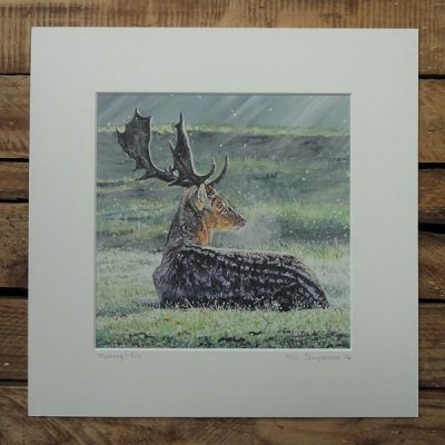 morning's kiss print