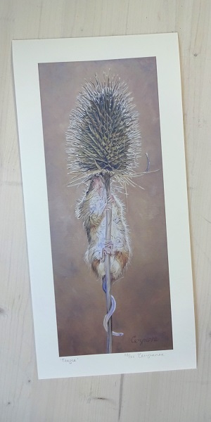 teezle mouse limited edition print