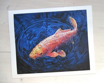 goldie koi limited edition print