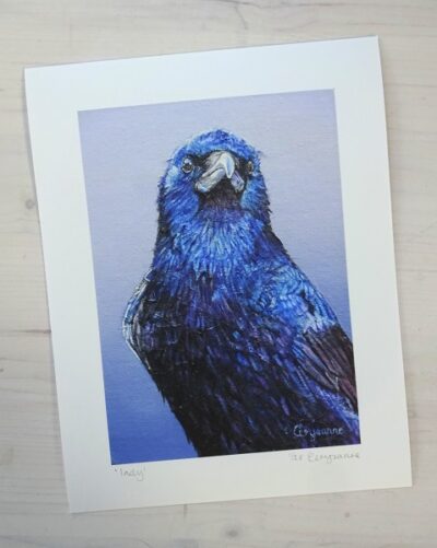 indy raven limited edition print