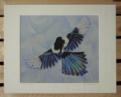 Heaven's Flight - 8.5" x 10" Limited Edition Magpie Print