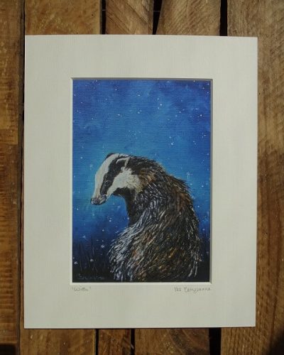 Wish - 5" x 7" Limited Edition Giclee Badger Print