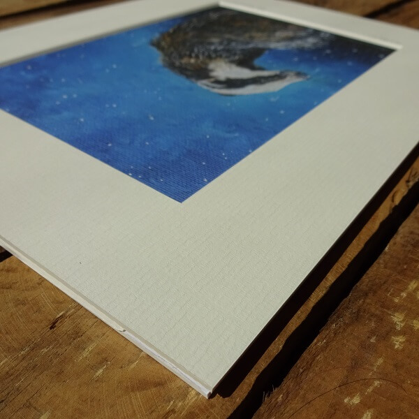 Wish - 5" x 7" Limited Edition Giclee Badger Print - Image 5