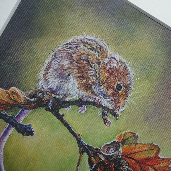 Equinox- 8" x 8" Limited Edition Giclee Mouse Print - Image 2