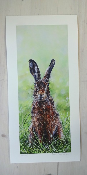 Listen limited edition print