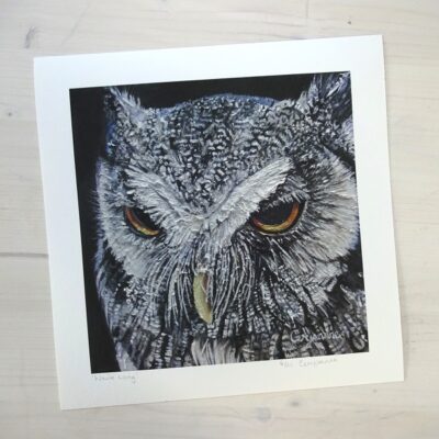 white wing limited edition print