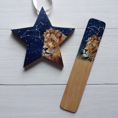 Leo zodiac star constellation gifts