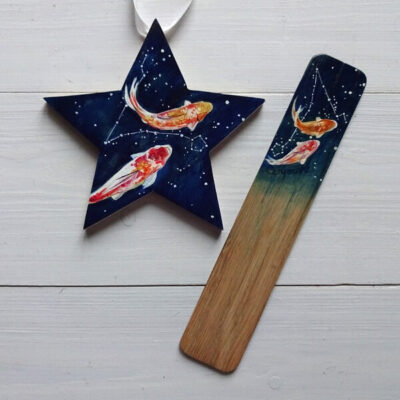 Pisces zodiac star constellation gifts