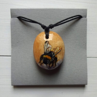 bee animal spirit totem pendant