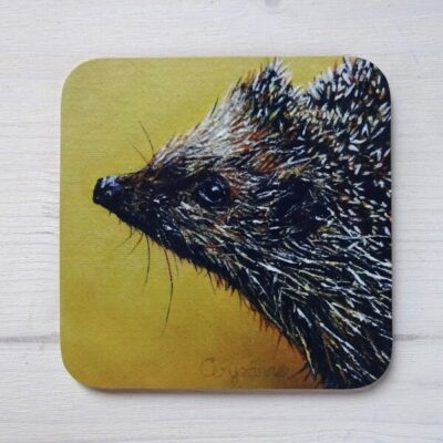 Snuff hedgehog coasters