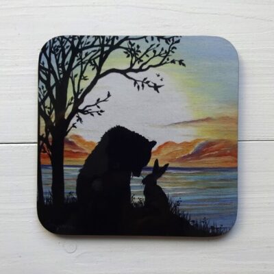 sweet as honey coaster tableware