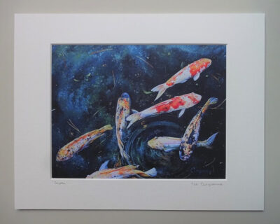 depth koi limited edition print shop