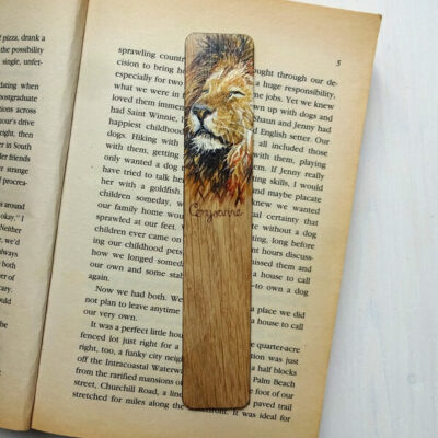 lion miniature art