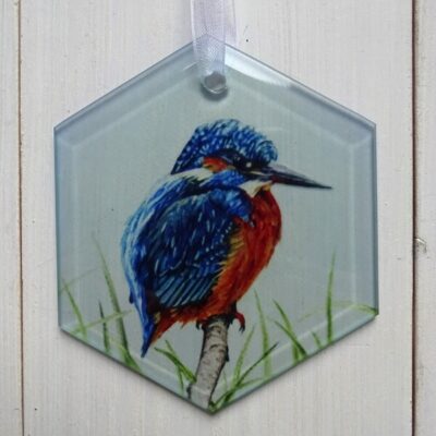 kingfisher suncatcher