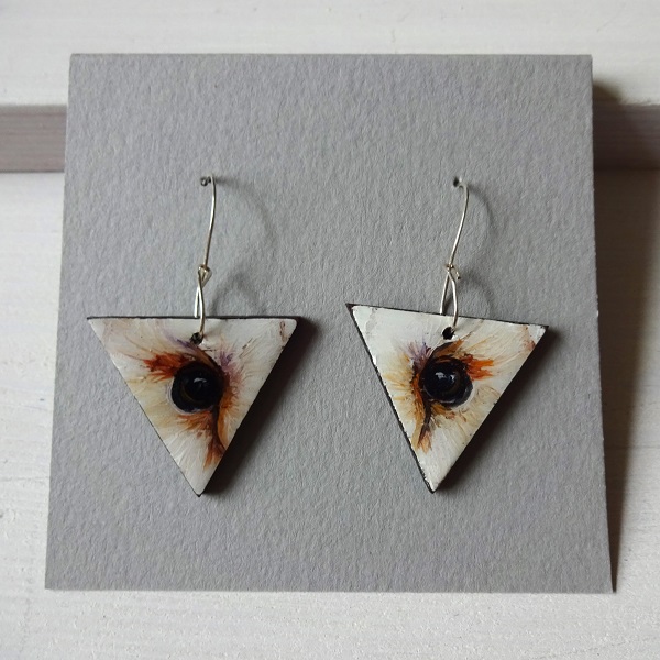 Eyes - Hand Painted Earrings - Image 5