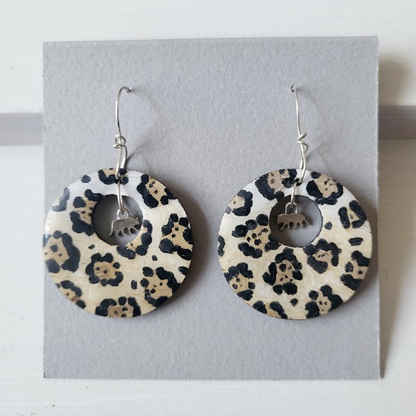 Prints - Hand Painted Earrings - Image 6