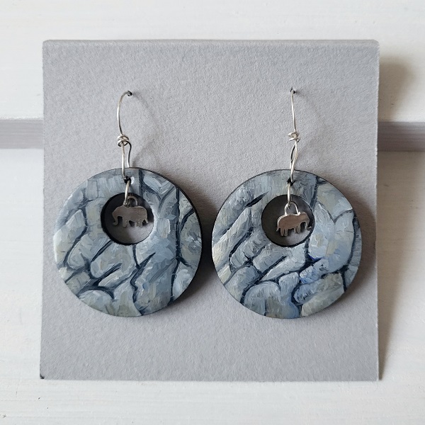 Prints - Hand Painted Earrings - Image 4