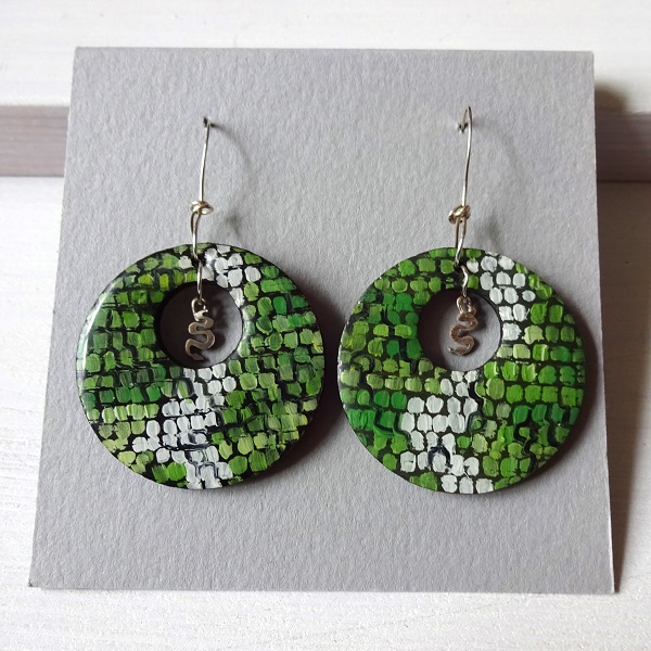 Prints - Hand Painted Earrings - Image 8