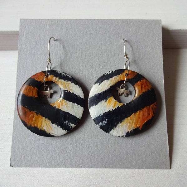 Prints - Hand Painted Earrings - Image 9