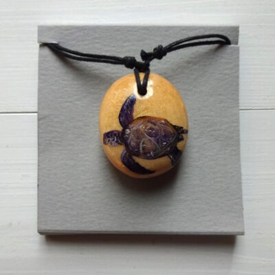 turtle animal spirit pendant