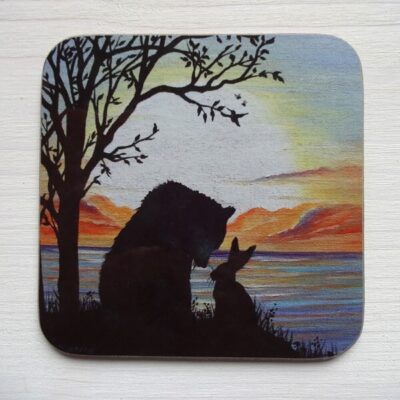 sweet as honey imperfect coaster