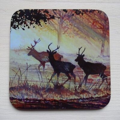 Dawn's Breath imperfect coaster