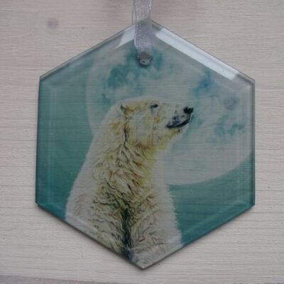 polar bear imperfect suncatcher