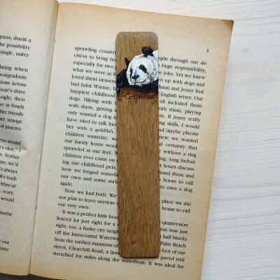 panda miniature art