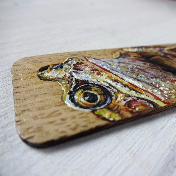 Frog Miniature Art Bookmark - Image 2