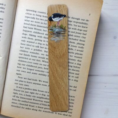 oyster catcher miniature art