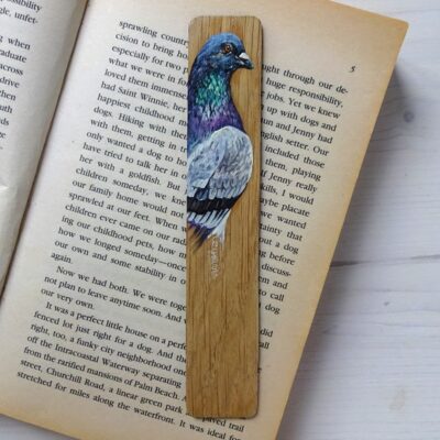 pigeon miniature art
