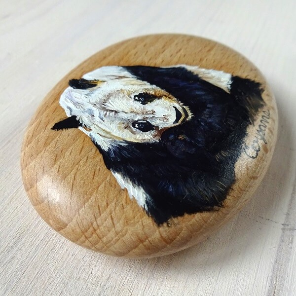 Panda Art Pebble - Image 2